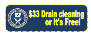 $33 drain cleaning coupon