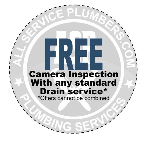 Coupon for Free Camera inspection with and standard drain service