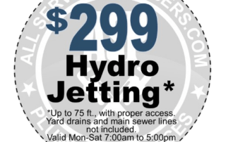coupon for $299 Hydro-Jet Offers