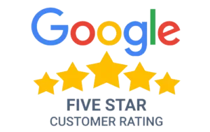 Google Five Star Customer Rating Logo